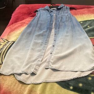 beachlunchlounge Light Blue Kids Casual Dress